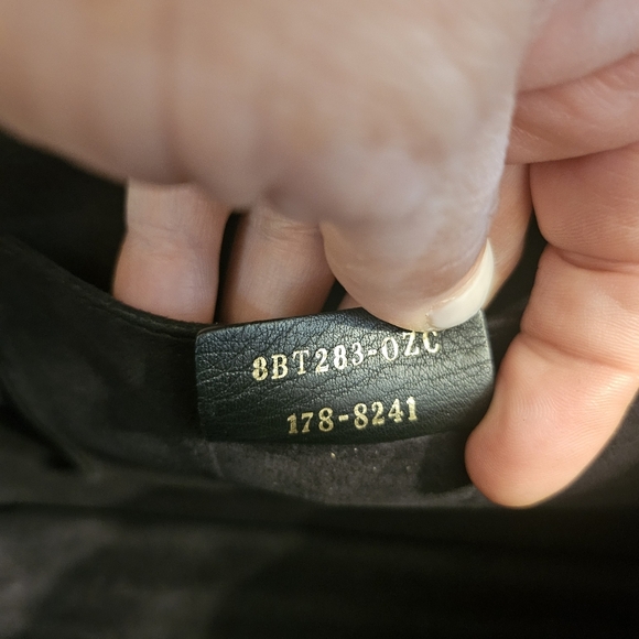 Fendi Kan I Scalloped Leather Chain Bag | Black | - Picture 11 of 14